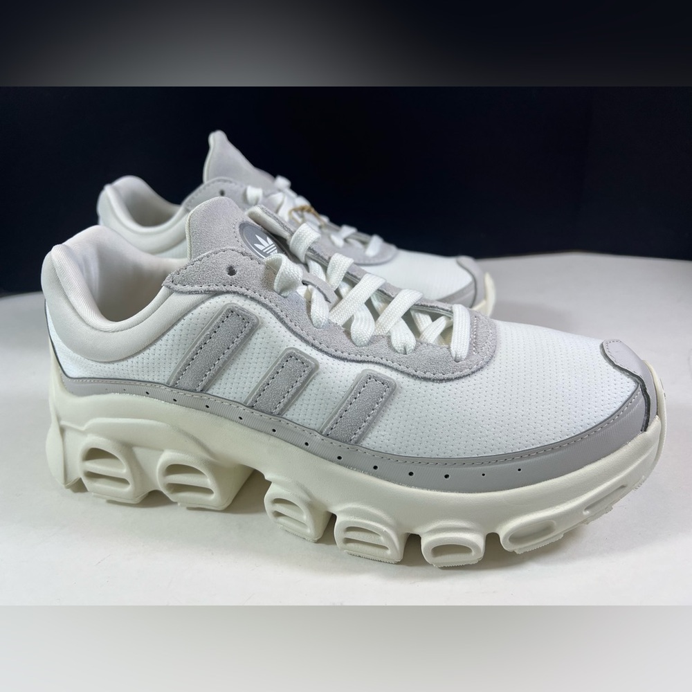 🆕 Adidas Originals Adifom Megaride in White and Grey Sneakers Women’s Size: 9 - Picture 6 of 15